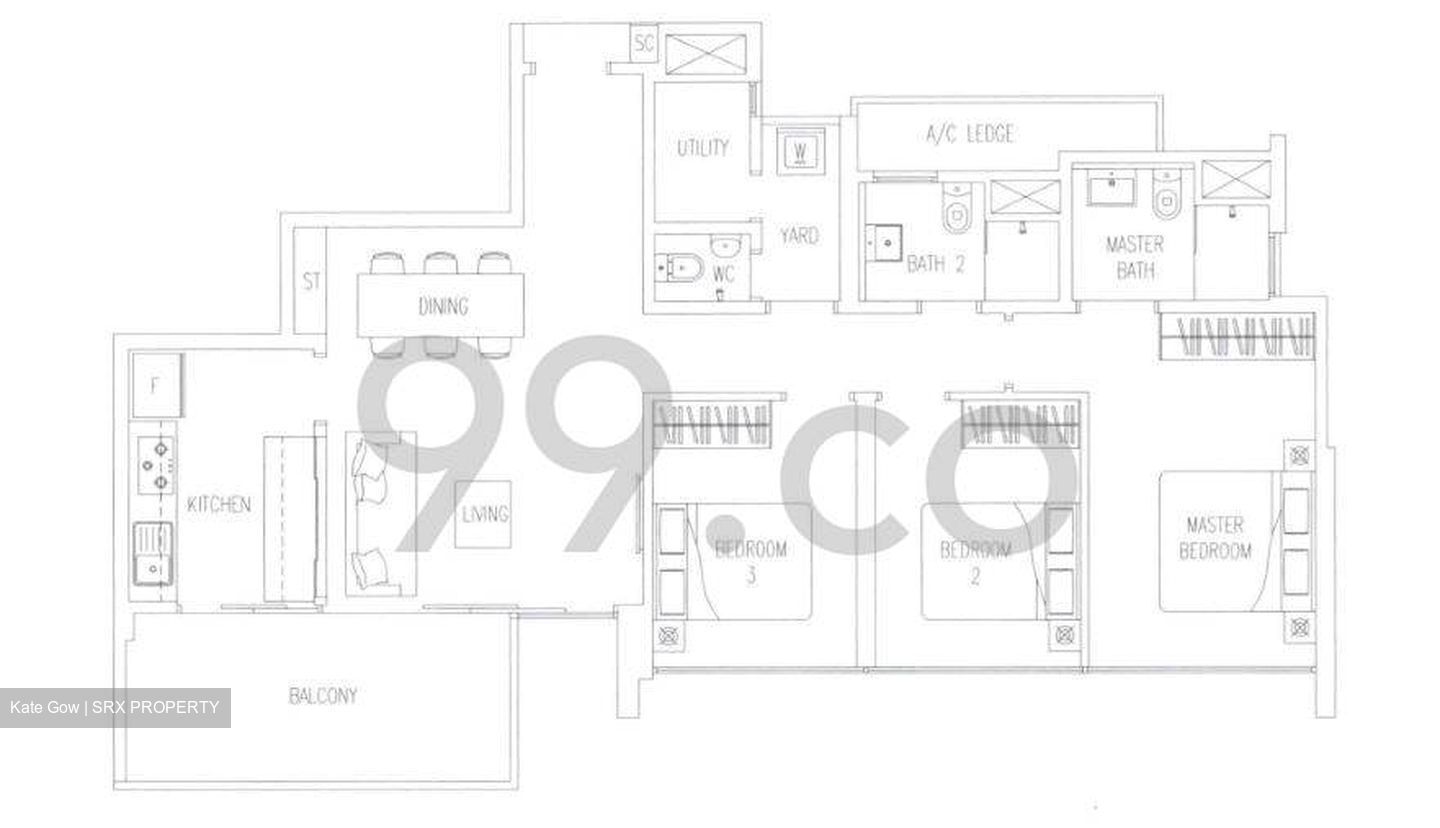 Twin Waterfalls (D19), Condominium #333092801